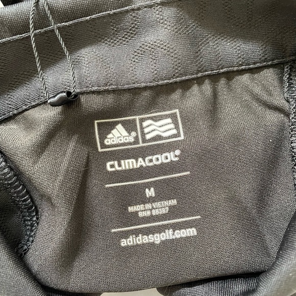 Adidas ClimaCool polo golf shirt size Medium- black NWT 🎉Host Pick x2🎉 - Picture 7 of 7